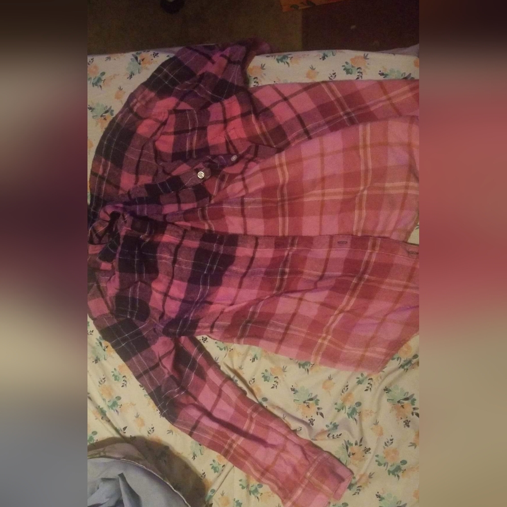 Old Navy ombre button up size Large